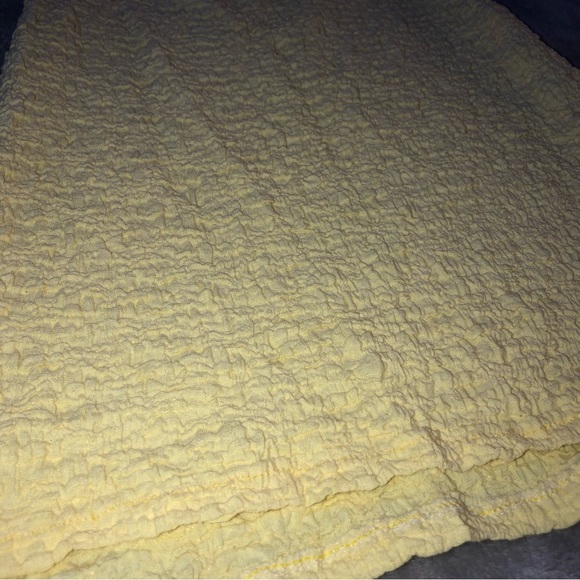 NEW Pale Yellow Zara Textured Weave Dress - Picture 10 of 12